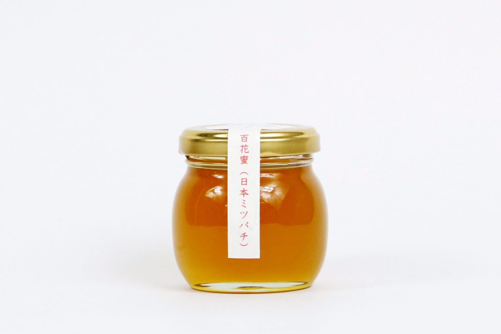 日本ミツバチの百花蜜 遅し 1000g3本